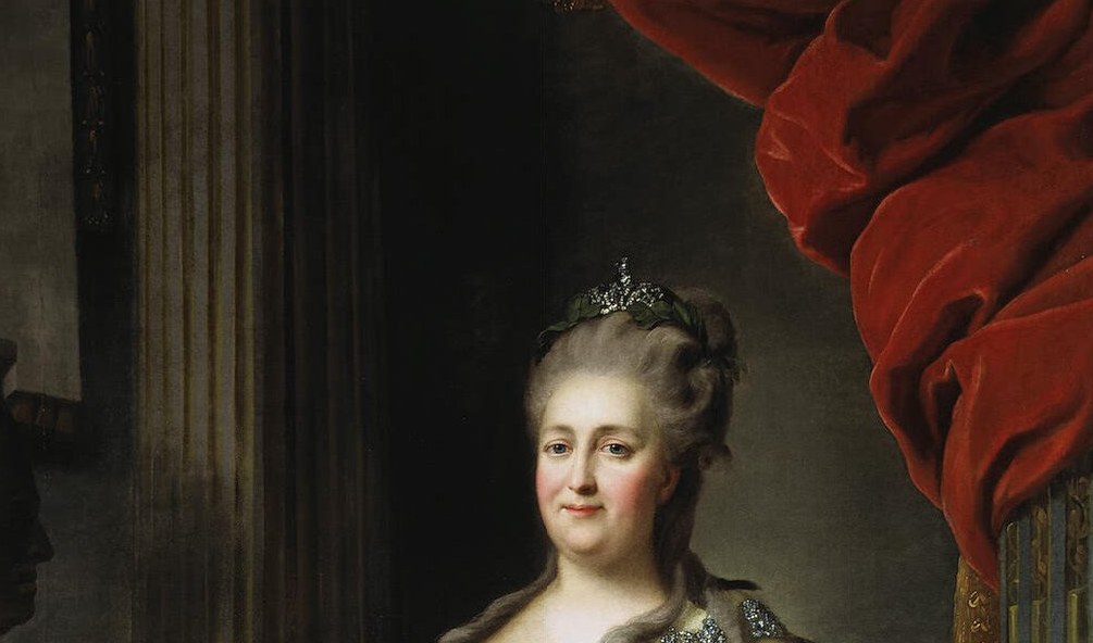 Portrait Katharina II. von Fedor Rokotov, 1763 — Jahr des Einladungsmanifests