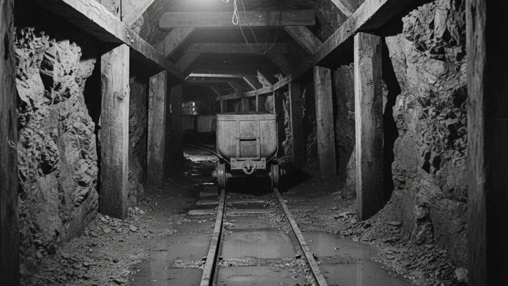 Kohlemine — Zwangsarbeit in der Trudarmee